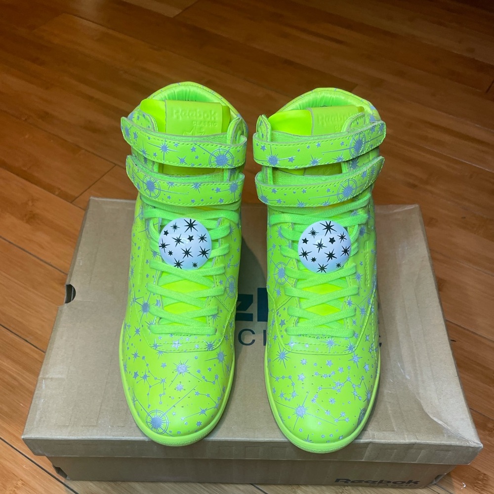 Reebok X Melody Ehsani Freestyle Hightop Wedge Sneakers